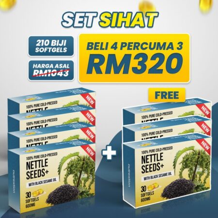 Pakej 4 PERCUMA 3 Kotak